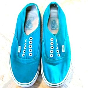 Turquoise Vans